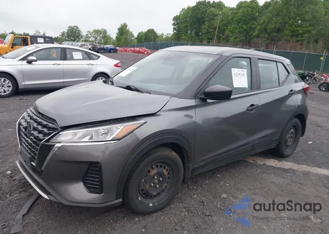 2021 Nissan Kicks S Xtronic Cvt from USA, damaged, VIN 3N1CP5BV8ML494702